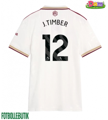 Arsenal Jurrien Timber #12 Tredje Tröja Kvinnor 2025-26 Kortärmad